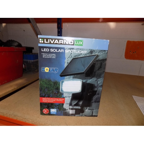 214 - Boxed LED Solar Light