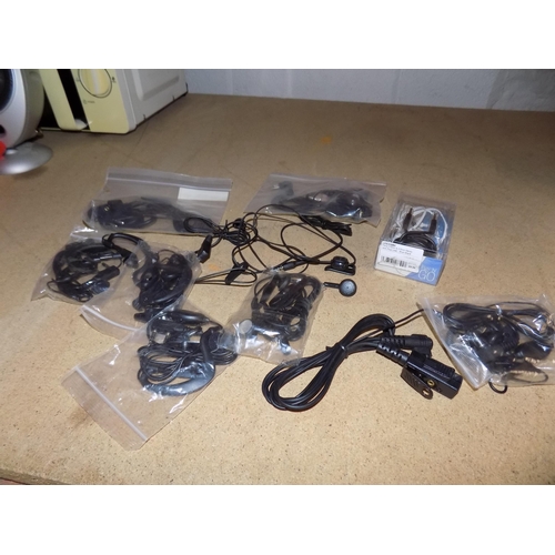 223 - 9 Sets of 2way Radio Headphones
