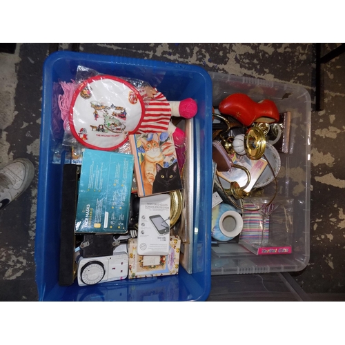 322 - 2 Large Boxes of Household Misc