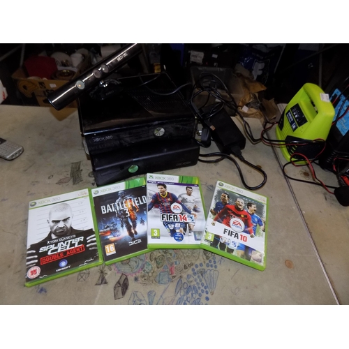 336 - 2 X-Box 360's and 4 Games