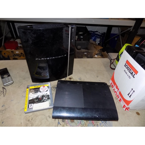 337 - 2 Ps3's and 1 Game