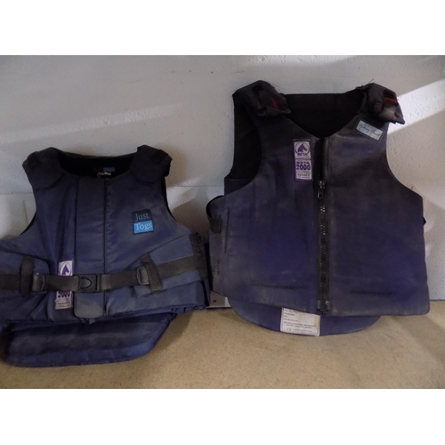 54 - 2 Horse Riding Vests