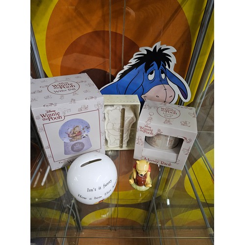 601 - Selection of Winnie The Pooh Items inc Royal Doulton Figure and Money Box