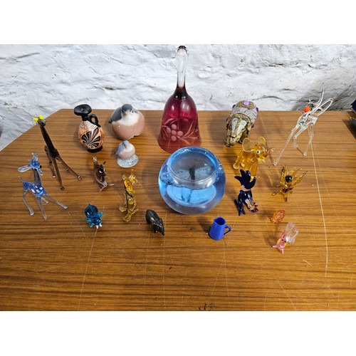 612 - Selection of Collectables inc Glass Animals