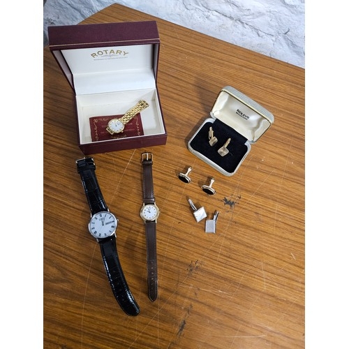 616 - Selection of Watches and Cufflinks