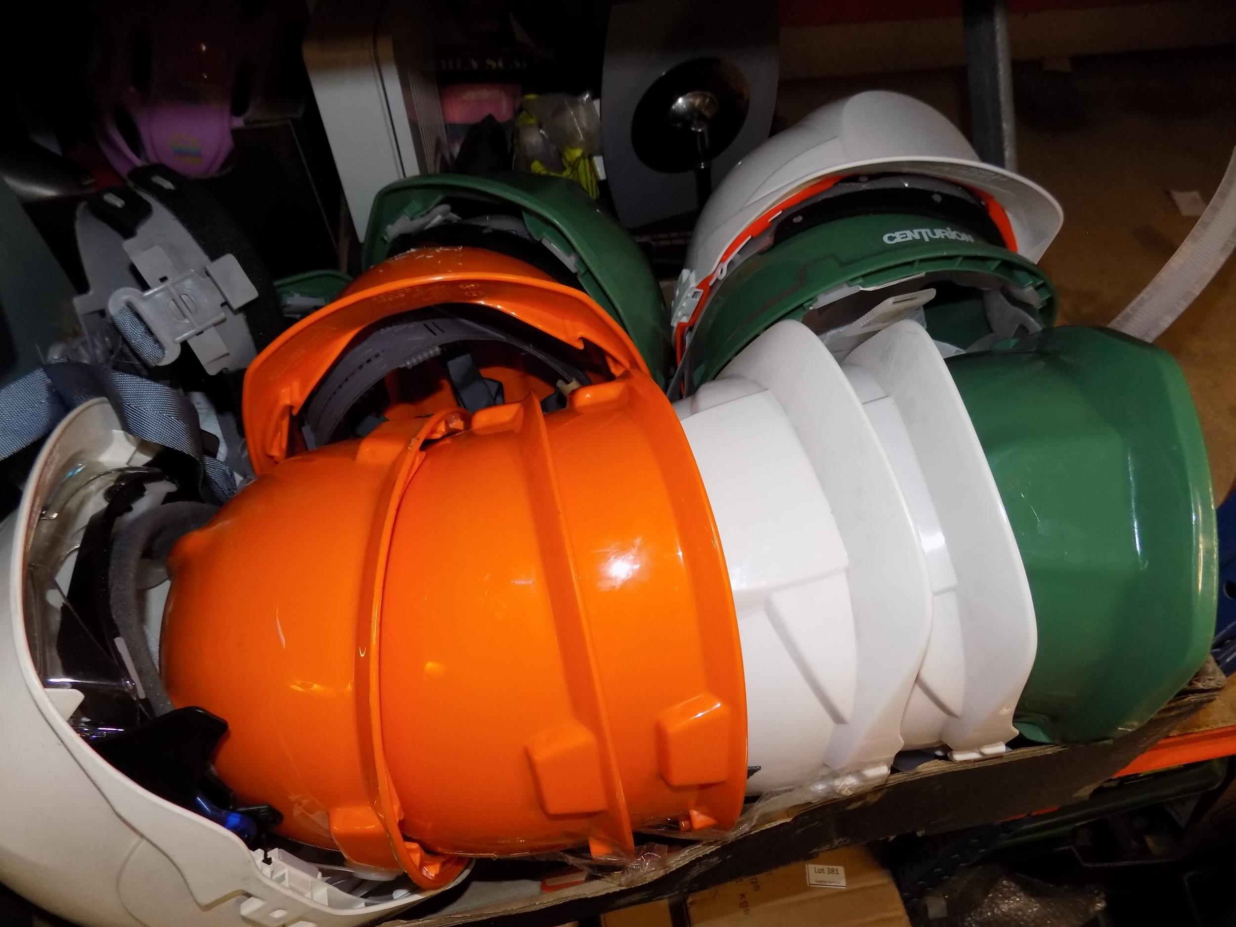 Selection of New Hard Hats