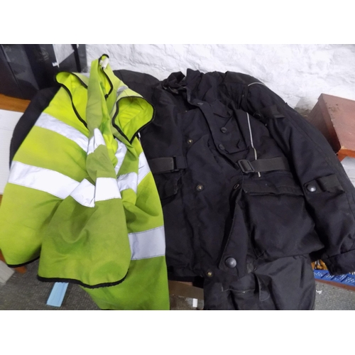 47 - Motor Jacket & Trousers Size XXL and Hi-Viz Jacket