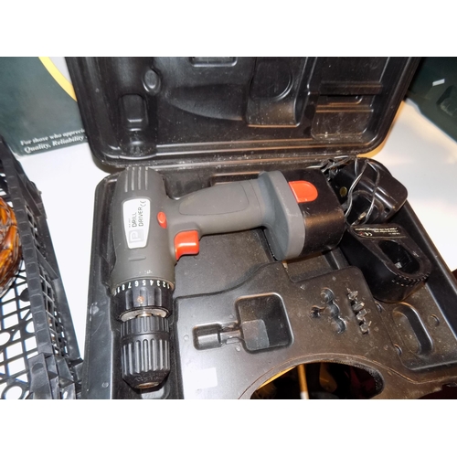 179 - Cased 14.4v Drill Driver