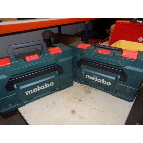 180 - 2 Metabo Tool Boxes