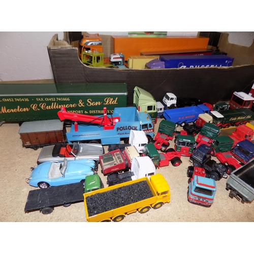 83 - Large Collection of Trucks and Vehicles. Inc Corgi