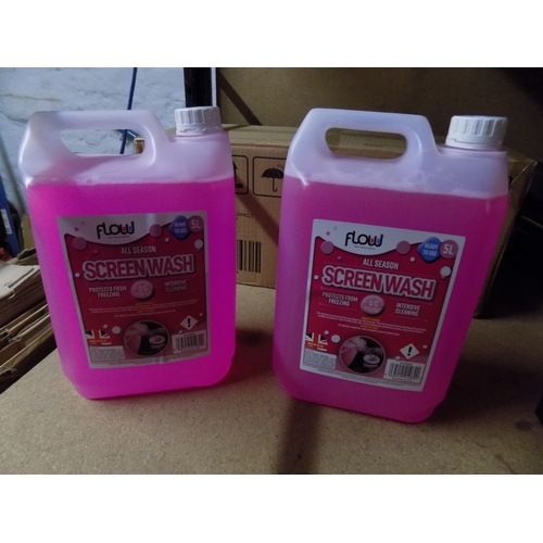 68 - 2 x 5lt Bottles of All Season Screen Wash