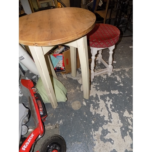 378 - Pub Table and Stool