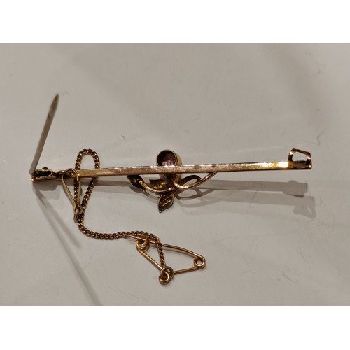 621 - 9ct Gold Brooch 2.03g