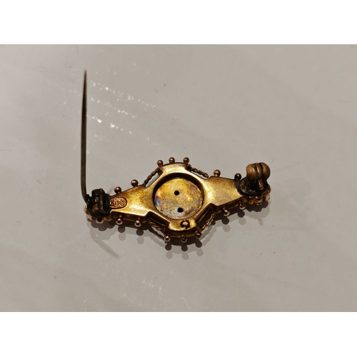 623 - Gold Plated Brooch