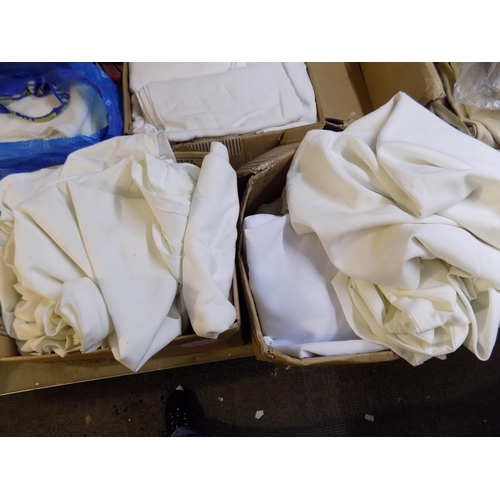 5 - 2 Boxes of Linen Table Cloths