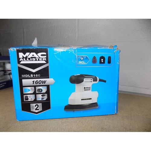 39 - Boxed MacAllister 160w Detail Sander