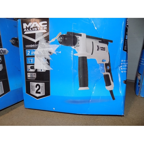 41 - Boxed MacAllister 600w Impact Drill