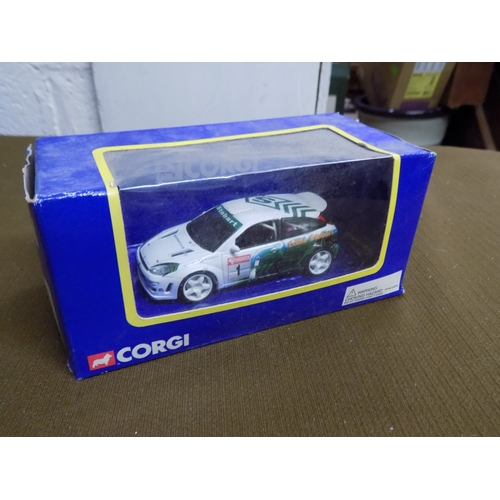 909 - Corgi Ford Focus Eddie Stobart Rally Car TY91099