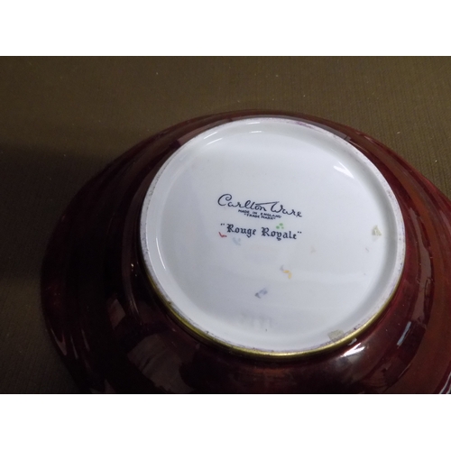 999 - Carlton Ware Rouge Royal Shallow Dish