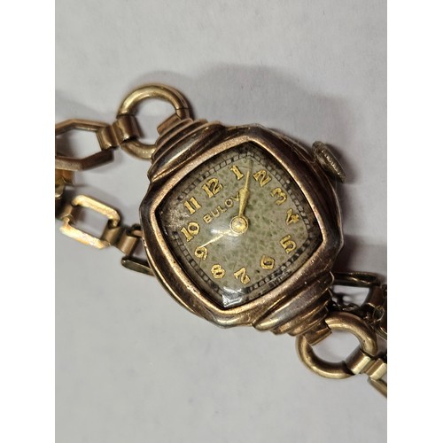 1207 - Antique Bulore 12ct Rolled Gold Watch