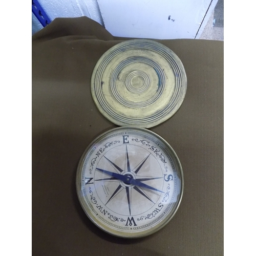 812 - E.J. Arnold and Sons Limited Brass Compass 1900