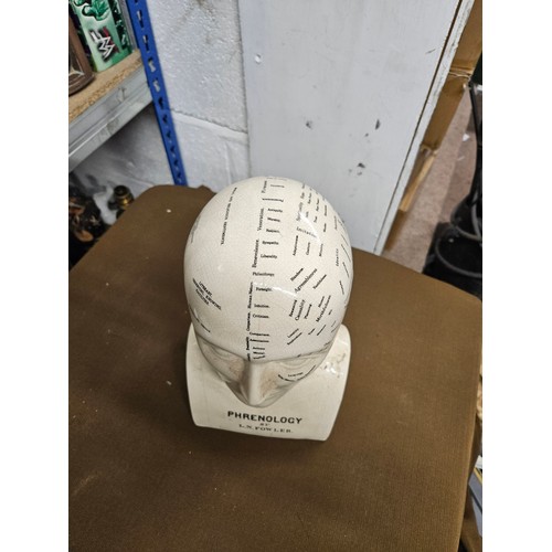 846 - Medium Phrenology Head by L. N. Fowler