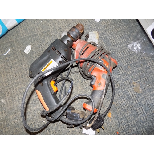 364 - Black & Decker and Challenge Drills both w/o