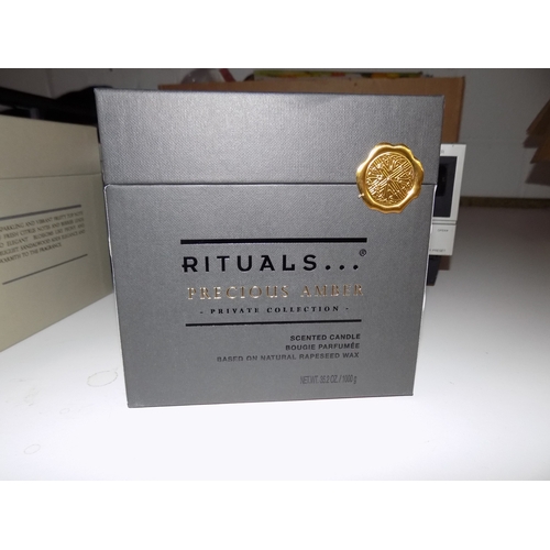 367 - New Rituals XL Candle Precious Amber