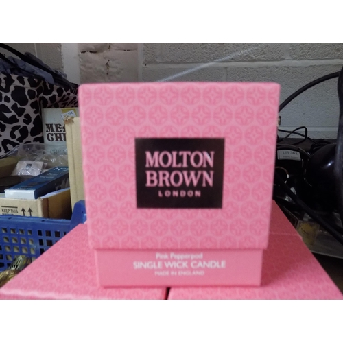 368 - Small Molton Brown Candle Pink Pepper Pod