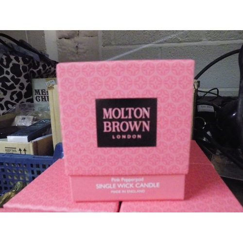 372 - Small Molton Brown Candle Pink Pepper Pod