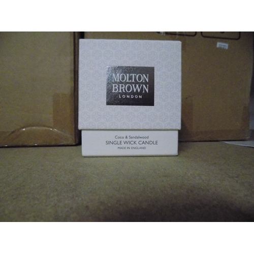 57 - Small Molton Brown Candle Coco & Sandalwood