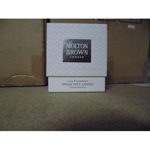 58 - Small Molton Brown Candle Coco & Sandalwood