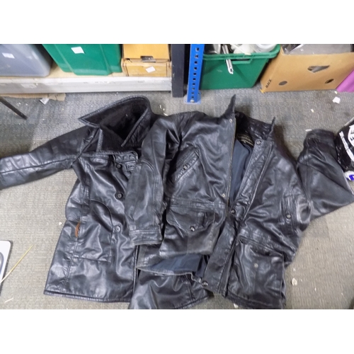 93 - 2 Leather Jackets