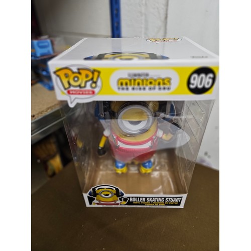 142 - Pop Movies Minions Rise of Gru Roller Skating Stuart 906