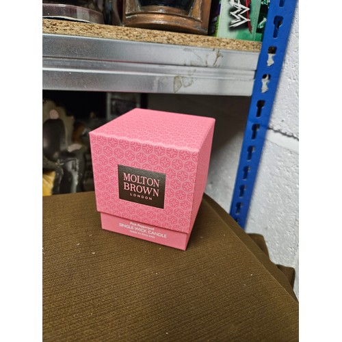 254 - Small Molton Brown Candle Pink Pepperpod