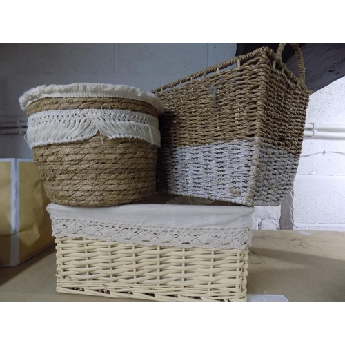 291 - Selection of Wicker Baskets