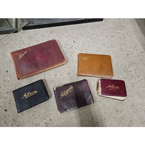 667 - Selection of Vintage Autograph Albums