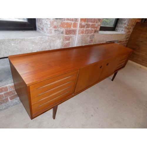 338 - Fredrik Kayser Sideboard. Length 214cm, Depth 46cm, Height 74cm