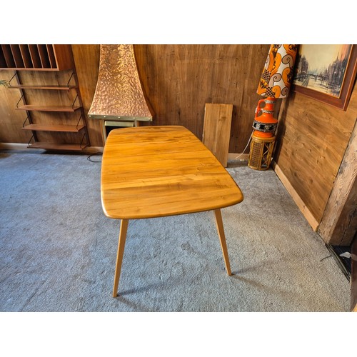 339 - Ercol Grand Windsor Dining Table  Model Number 444. Table - Height 71cm, Width 83cm, Length 152cm, L... 