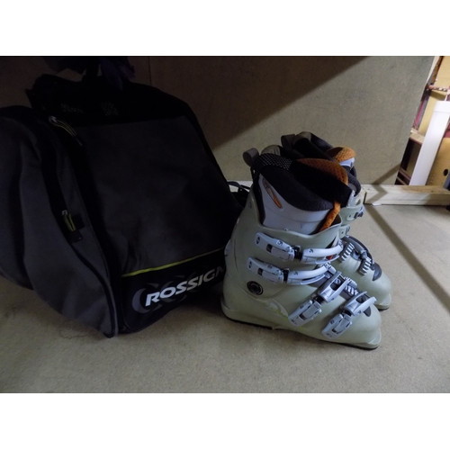 66 - Pair of Ski Boots with Bag