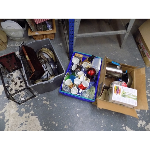 71 - 3 Boxes of Kitchenware etc