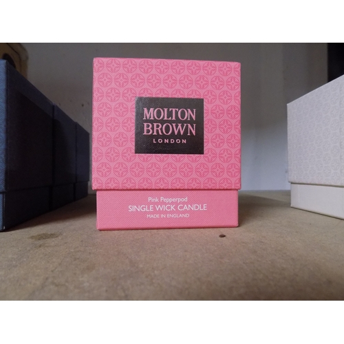 113 - Small Molton Brown Candle Pink Pepperpod