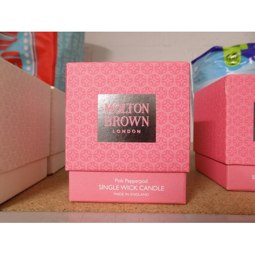 154 - Small Molton Brown Candle Pink Pepperpod