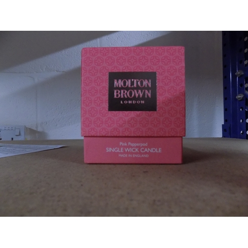 156 - Small Molton Brown Candle Pink Pepperpod