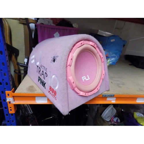 271 - FLI Active Track 10 Pink Bass Speaker