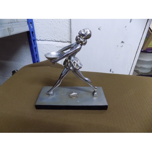 624 - Vintage Ronson Rondelight Ballerina Table Light Holder