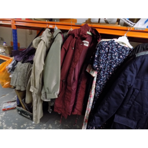 300 - Large Selection of Coats and Dresses etc