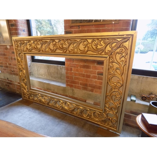 349 - Large Gilt Frame. Width 244cm, Height 153cm