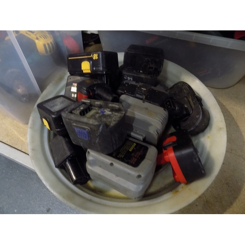 88 - Selection of Power Tool Batteries