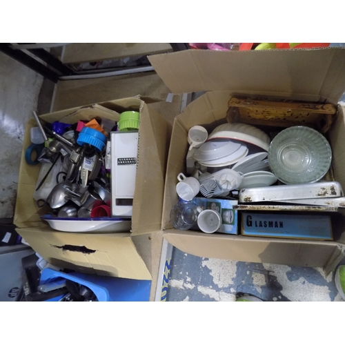 90 - 2 Boxes of Kitchenware